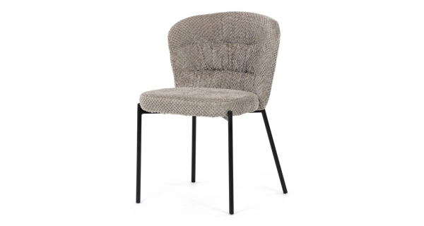 Jídelní židle RELTRON, lanýžová látka