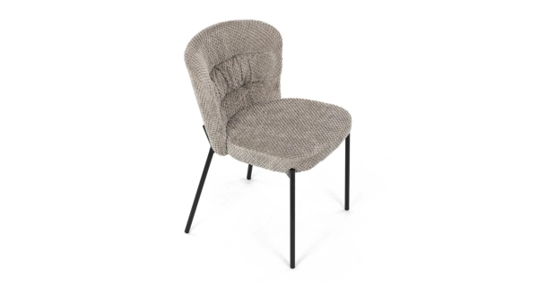 Jídelní židle RELTRON, lanýžová látka