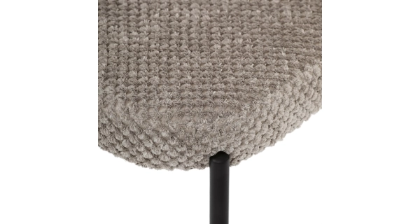 Jídelní židle RELTRON, lanýžová látka