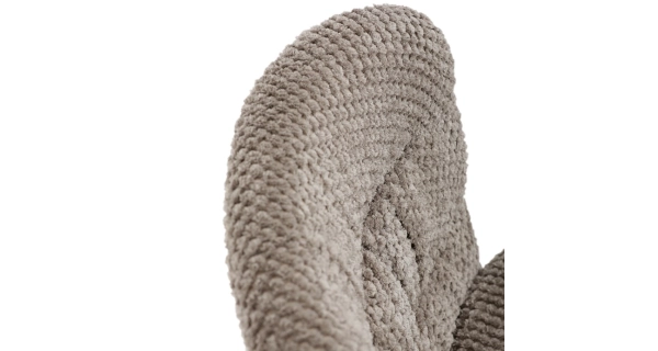 Jídelní židle RELTRON, lanýžová látka