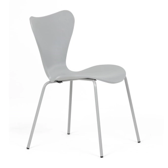 Jídelní židle REMLAN, šedá