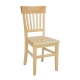 Jídelní židle RUFINA I, masiv borovice/moření: šedá