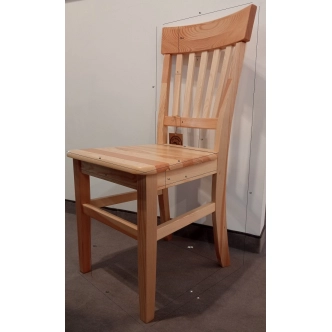 Jídelní židle RUFINA I, masiv borovice/moření: šedá