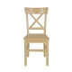 Jídelní židle RUFINA II, masiv borovice/moření: šedá