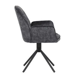 Jídelní židle SANSEVERIA, černá