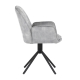 Jídelní židle SANSEVERIA, stříbrná