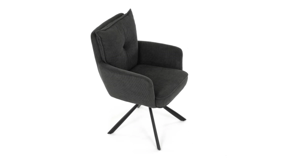 Jídelní židle SARVORUL, šedá látka