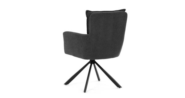 Jídelní židle SARVORUL, šedá látka