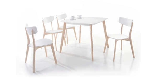 Jídelní židle SEDIFORM, bílá/dub 