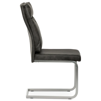 Jídelní židle SENJO, šedá látka