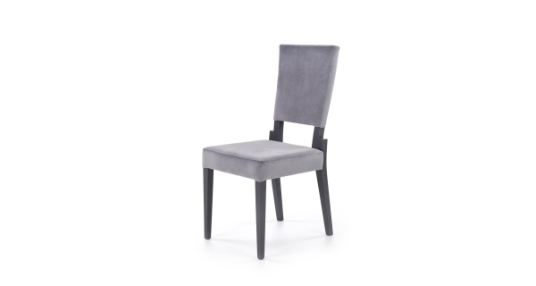 Jídelní židle SERDICA, šedá/grafit