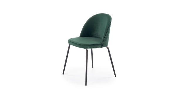 Jídelní židle SINGONE, tmavě zelená