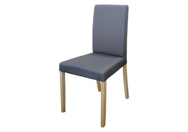 Jídelní židle TAIBAI, šedá/světlé nohy
