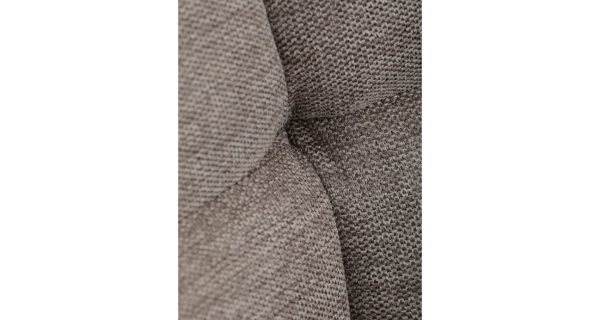 Jídelní židle TORELGAR, hnědá látka, černý kov