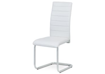 Jídelní židle TORIGON, bílá/šedý lak
