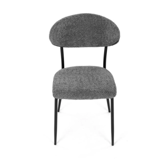 Jídelní židle TREVORA, šedá látka