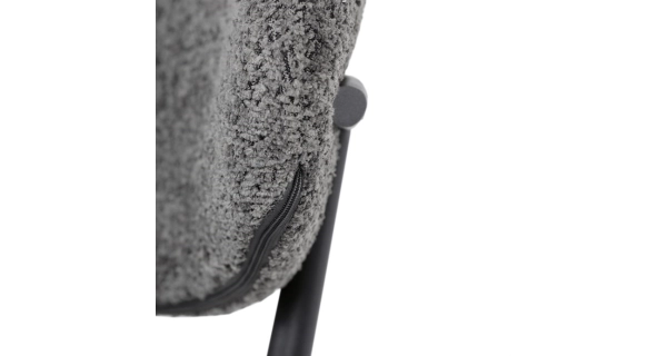 Jídelní židle TREVORA, šedá látka