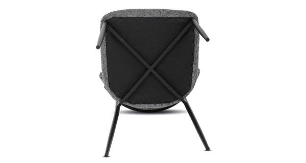 Jídelní židle TREVORA, šedá látka