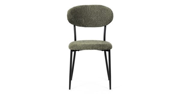 Jídelní židle TREVORA, zelená látka