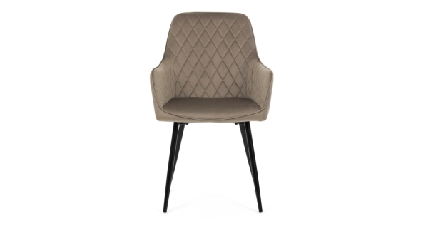 Jídelní židle VERLO, cappucino sametová látka