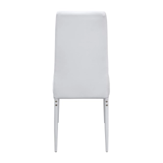 Jídelní židle VINACEUM, bílá 