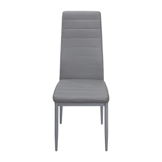 Jídelní židle VINACEUM, šedá 