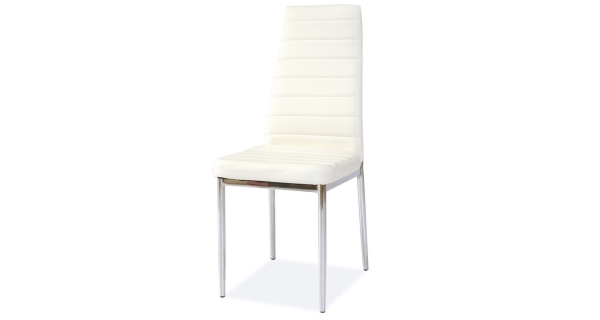 Jídelní židle VIPAVA, bílá 