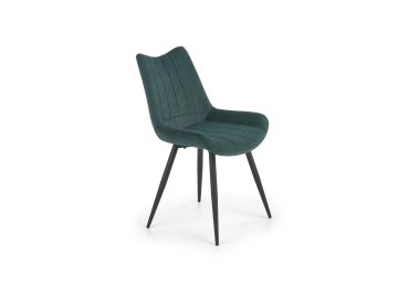 Jídelní židle YUCAIPA, tmavě zelená