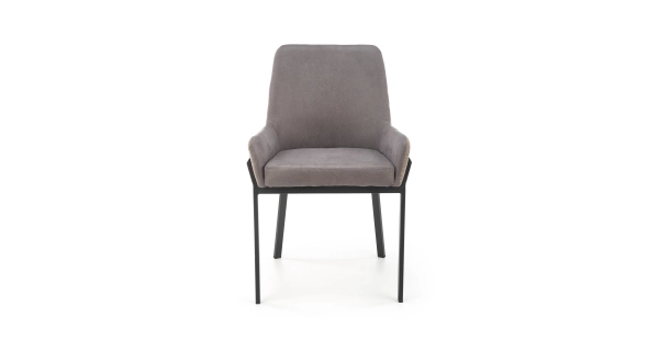 Jídelní židle ZORANA, šedá/béžová