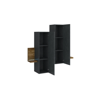 KAGOSHI obývací stěna, appenzeller fichte/matera