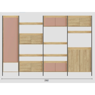 KALANCHOE skříňka 2D, hikor přírodní