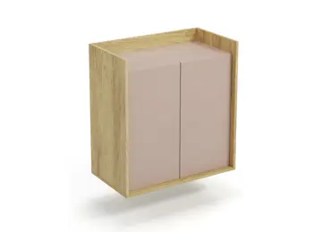 KALANCHOE skříňka 2D, hikor přírodní/starorůžová