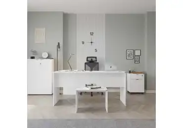 Kancelářská sestava CORNO 3, bílá