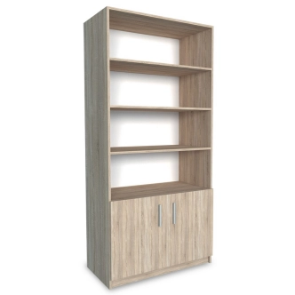 Kancelářská sestava MAUGHANI, dub sonoma