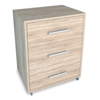 Kancelářská sestava MAUGHANI II, dub sonoma