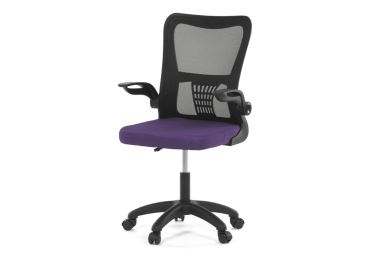 Kancelářská židle BELFENVOR, fialová/černá