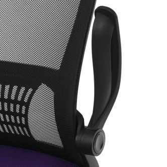 Kancelářská židle BELFENVOR, fialová/černá