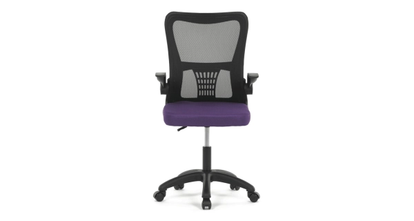 Kancelářská židle BELFENVOR, fialová/černá