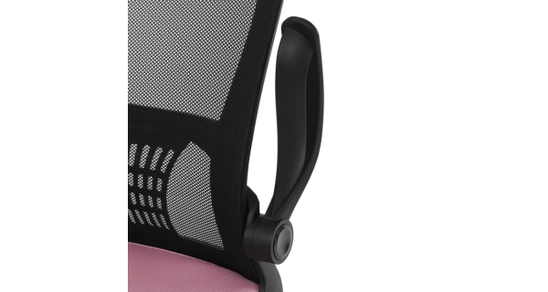 Kancelářská židle BELFENVOR, růžová/černá