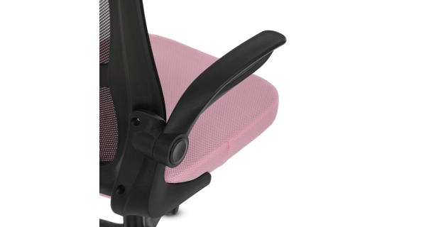 Kancelářská židle BELFENVOR, růžová/černá