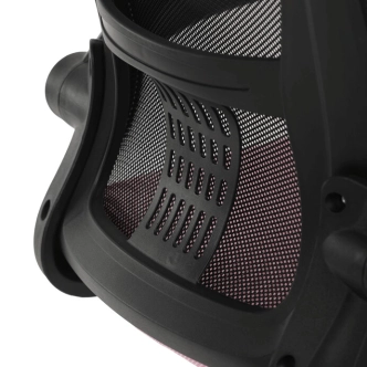 Kancelářská židle BELFENVOR, růžová/černá