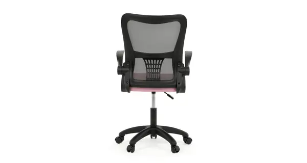 Kancelářská židle BELFENVOR, růžová/černá