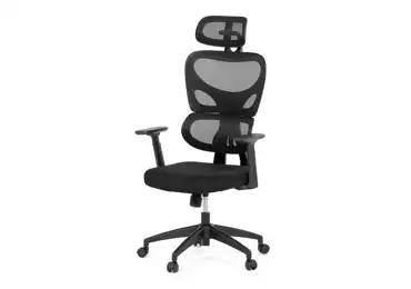 Kancelářská židle BOGELI, černá síťovina