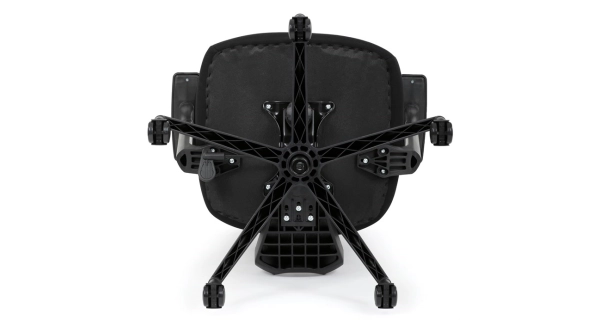 Kancelářská židle BOGELI, černá síťovina