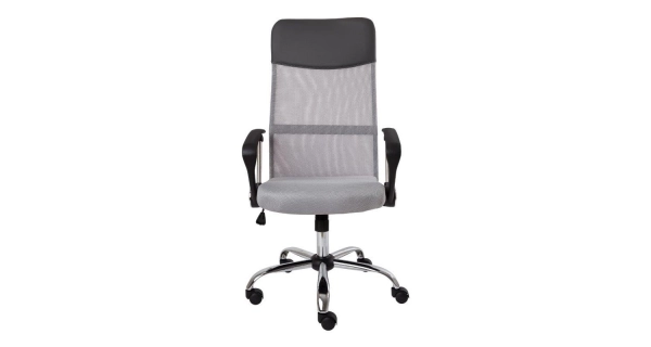 Kancelářská židle BREVIRO, šedá/černá