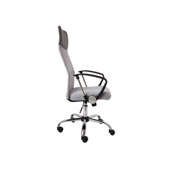 Kancelářská židle BREVIRO, šedá/černá