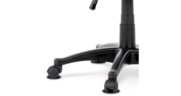 Kancelářská židle CLOUDVEIL, černá/šedá/růžová látka