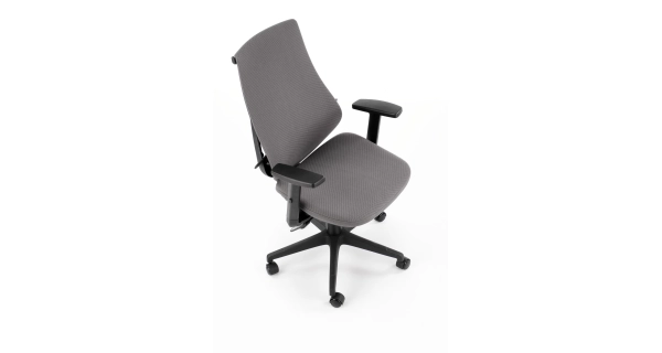 Kancelářská židle DESPINAL, šedá/černá