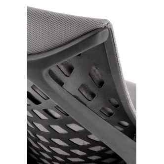 Kancelářská židle DESPINAL, šedá/černá