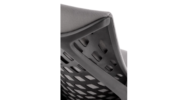 Kancelářská židle DESPINAL, šedá/černá